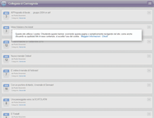 Tablet Screenshot of collegiata.it